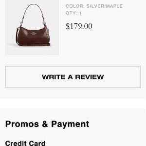 Coach purse